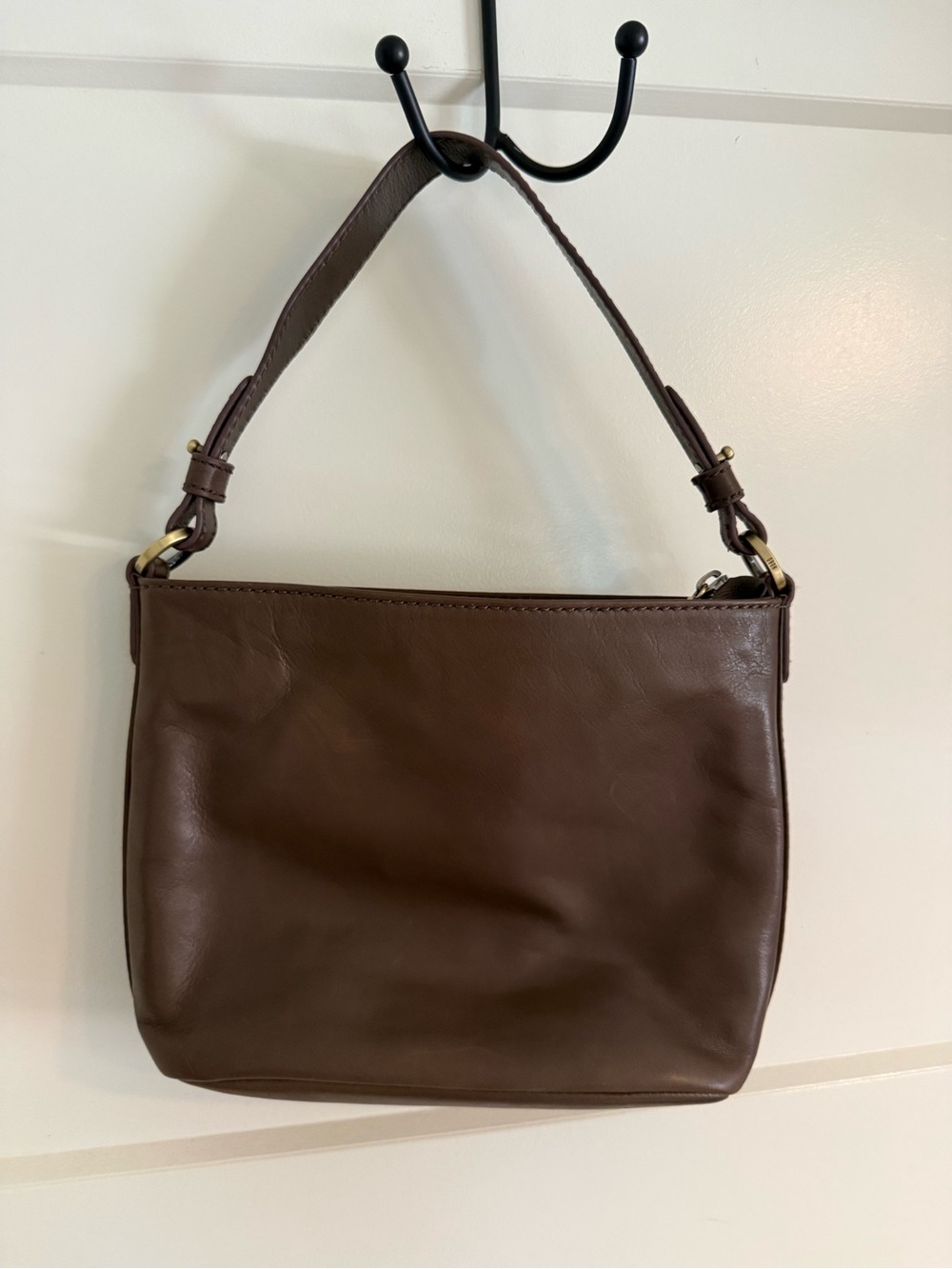 HOBO Brown Leather Shoulder Bag